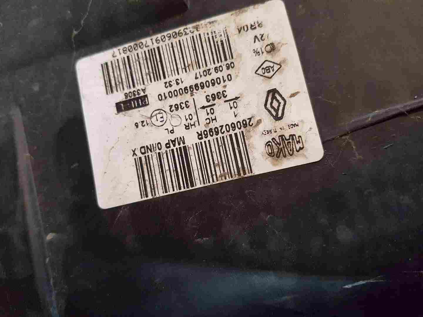 Thumb 3 Renault Clio MK4 2013-2018 Passenger NSF Front Headlight 260602696R