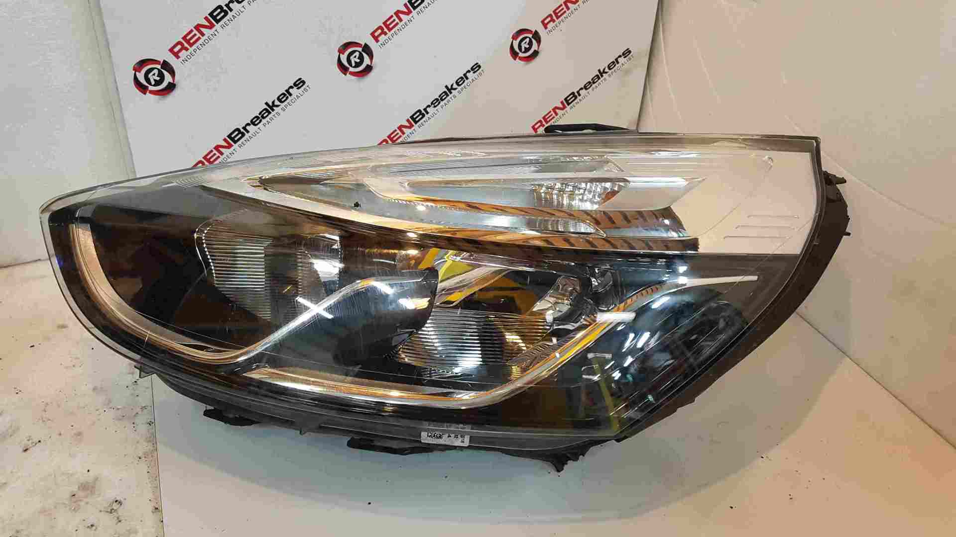 Renault Clio MK4 2013-2018 Passenger NSF Front Headlight Damage