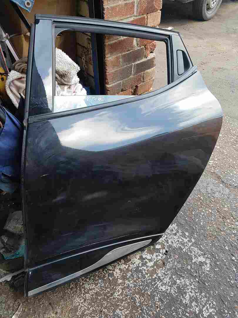 Renault Clio MK4 2013-2018 Passenger NSR Rear Door Black Tegne