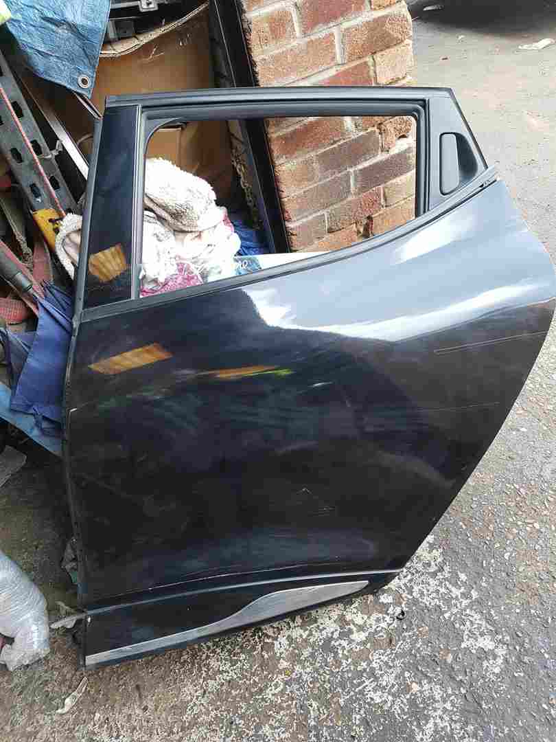 Thumb 4 Renault Clio MK4 2013-2018 Passenger NSR Rear Door Black Tegne