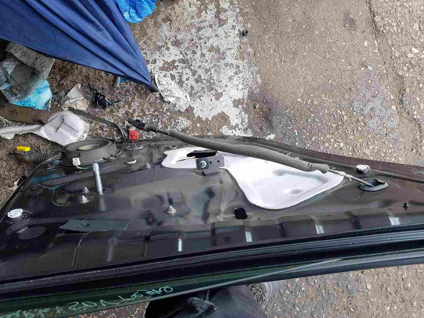 Thumb 5 Renault Clio MK4 2013-2018 Passenger NSR Rear Door Black Tegne