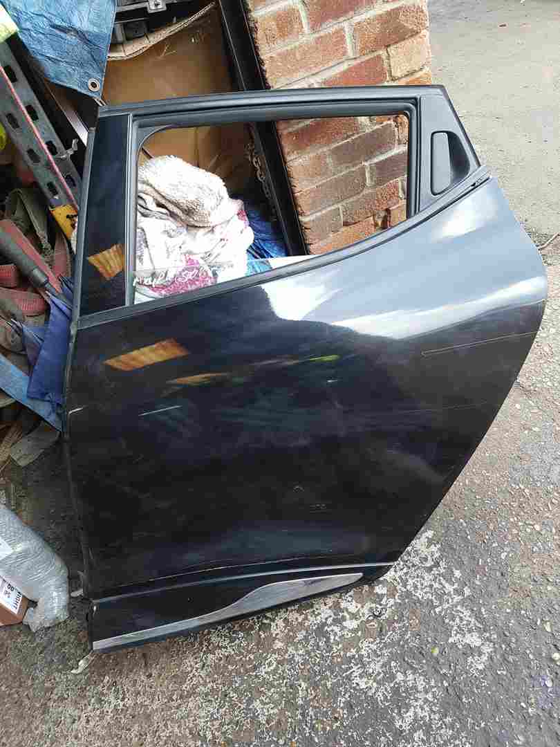 Thumb 6 Renault Clio MK4 2013-2018 Passenger NSR Rear Door Black Tegne