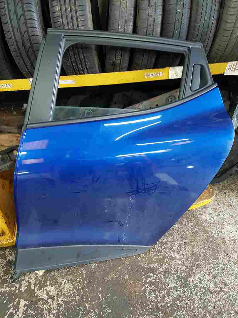 Renault Clio MK4 2013-2018 Passenger NSR Rear Door Blue Terqh