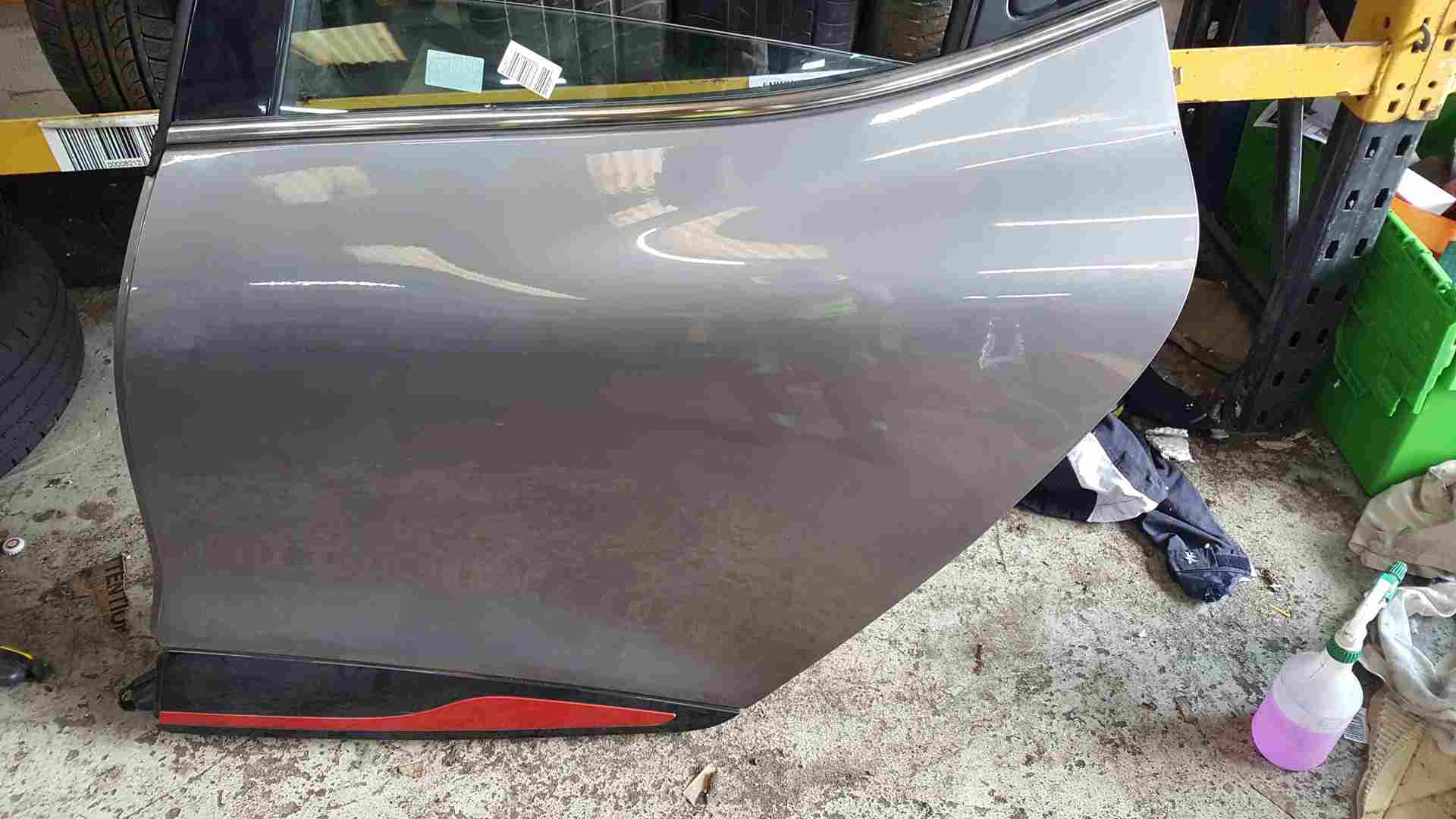 Thumb 3 Renault Clio MK4 2013-2018 Passenger NSR Rear Door Grey TEKNG