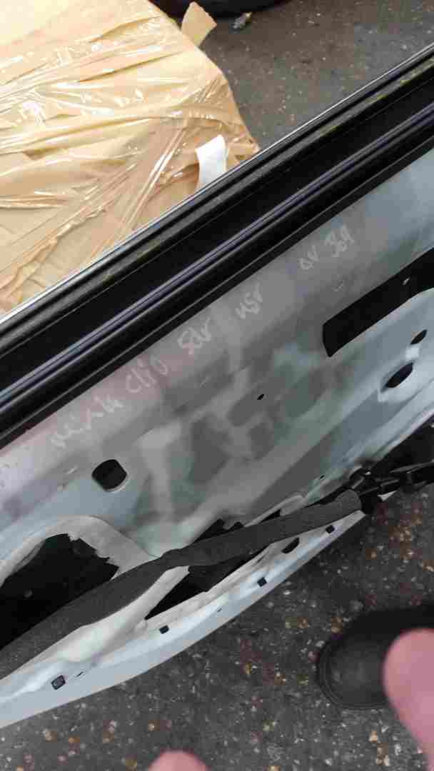 Thumb 3 Renault Clio MK4 2013-2018 Passenger NSR Rear Door White 369 Blue Bottom