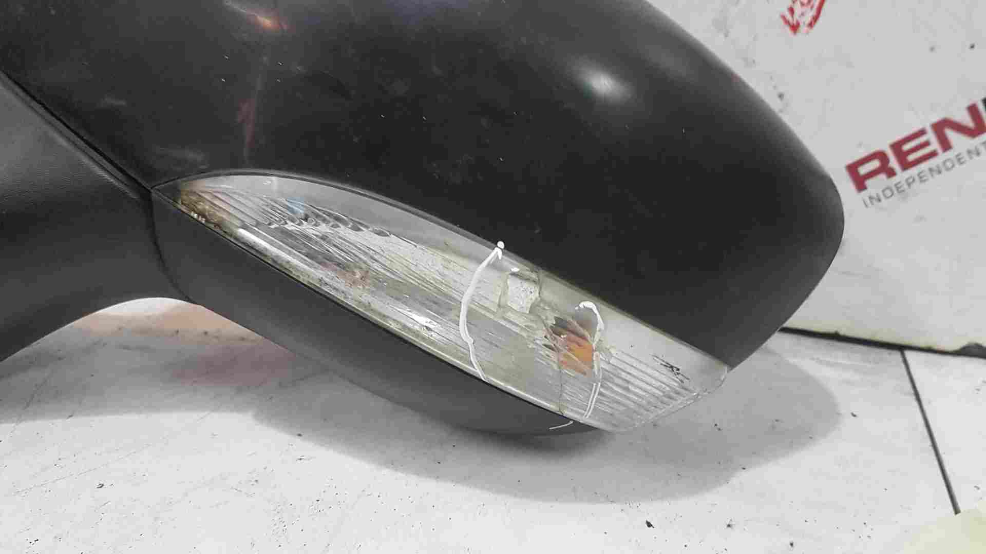 Thumb 2 Renault Clio MK4 2013-2018 Passenger Ns Wing Mirror Plain Black 