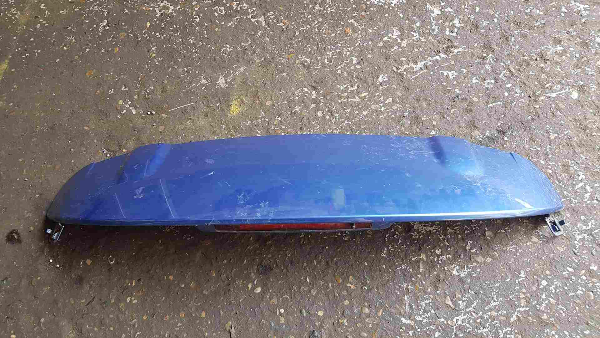 Renault Clio MK4 2013-2018 Rear Boot Spoiler Blue Ovrpj Ternt