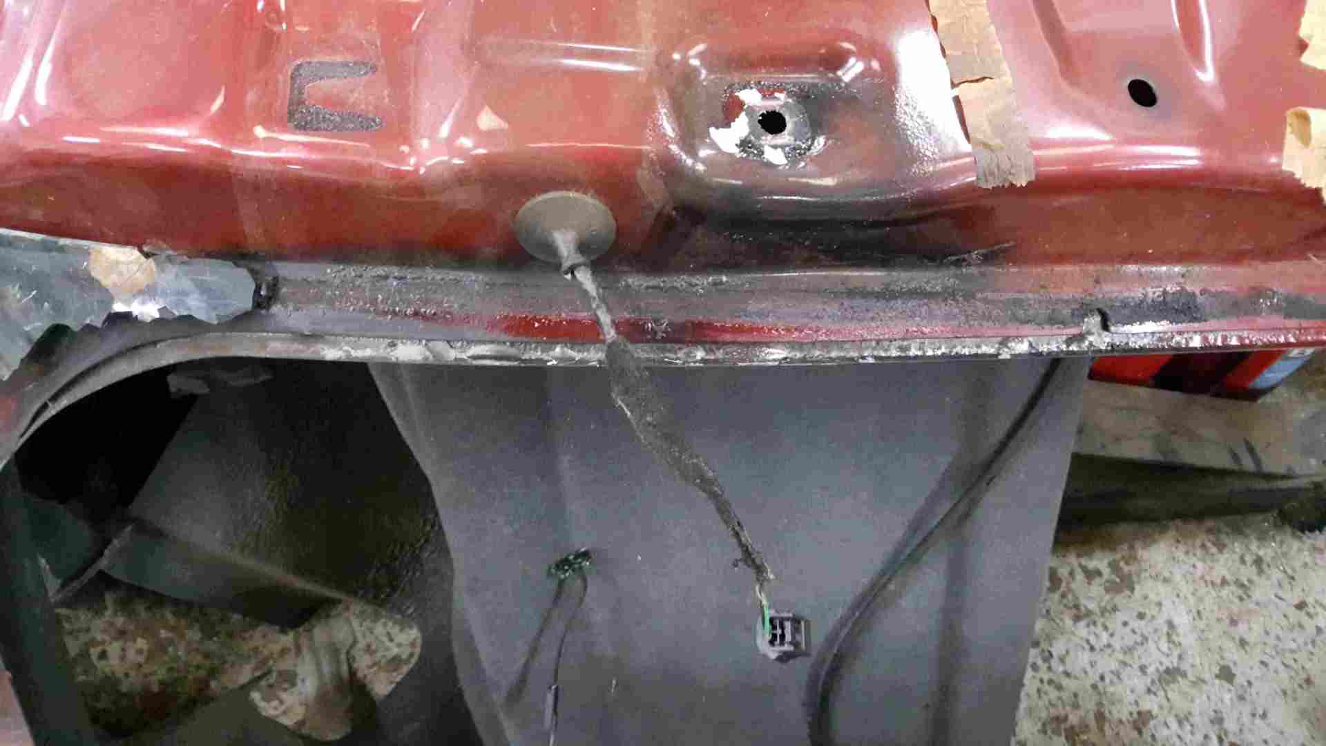 Thumb 2 Renault Clio MK4 2013-2018 Rear Boot Tailgate Red TENPK