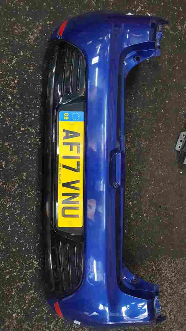 Thumb 6 Renault Clio MK4 2013-2018 Rear Bumper Blue Terqh No Parking Sensors