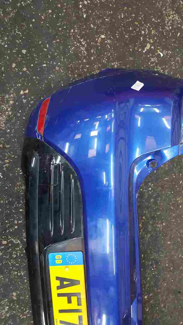 Thumb 8 Renault Clio MK4 2013-2018 Rear Bumper Blue Terqh No Parking Sensors