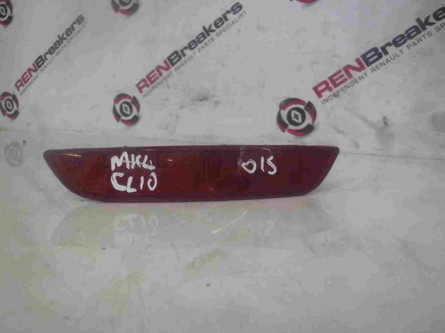Renault Clio MK4 2013-2018 Rear Bumper Passenger NSR Light Reflector 265659650R