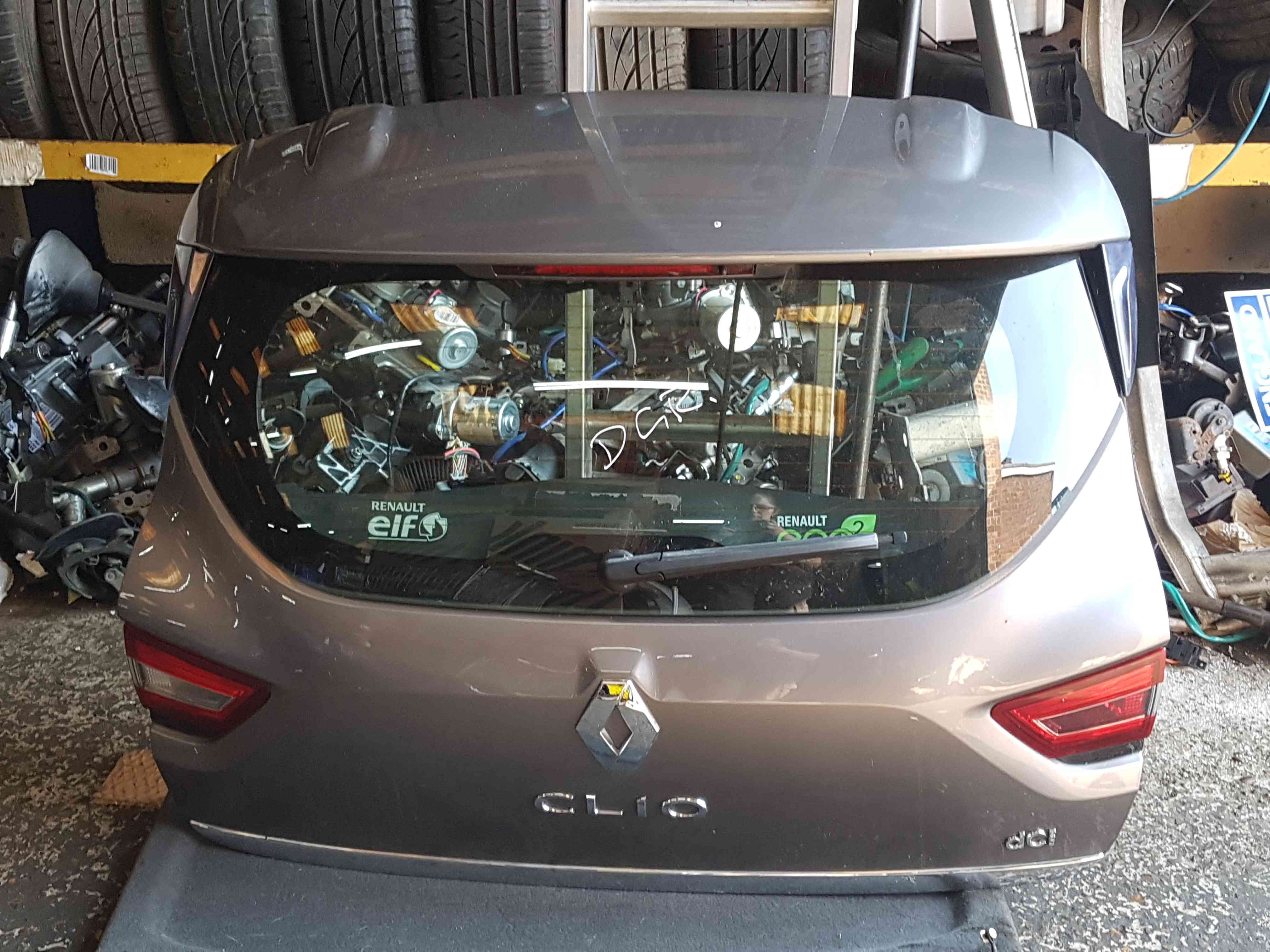 Renault Clio MK4 2013-2018 Rear Tailgate Boot Grey Tekng