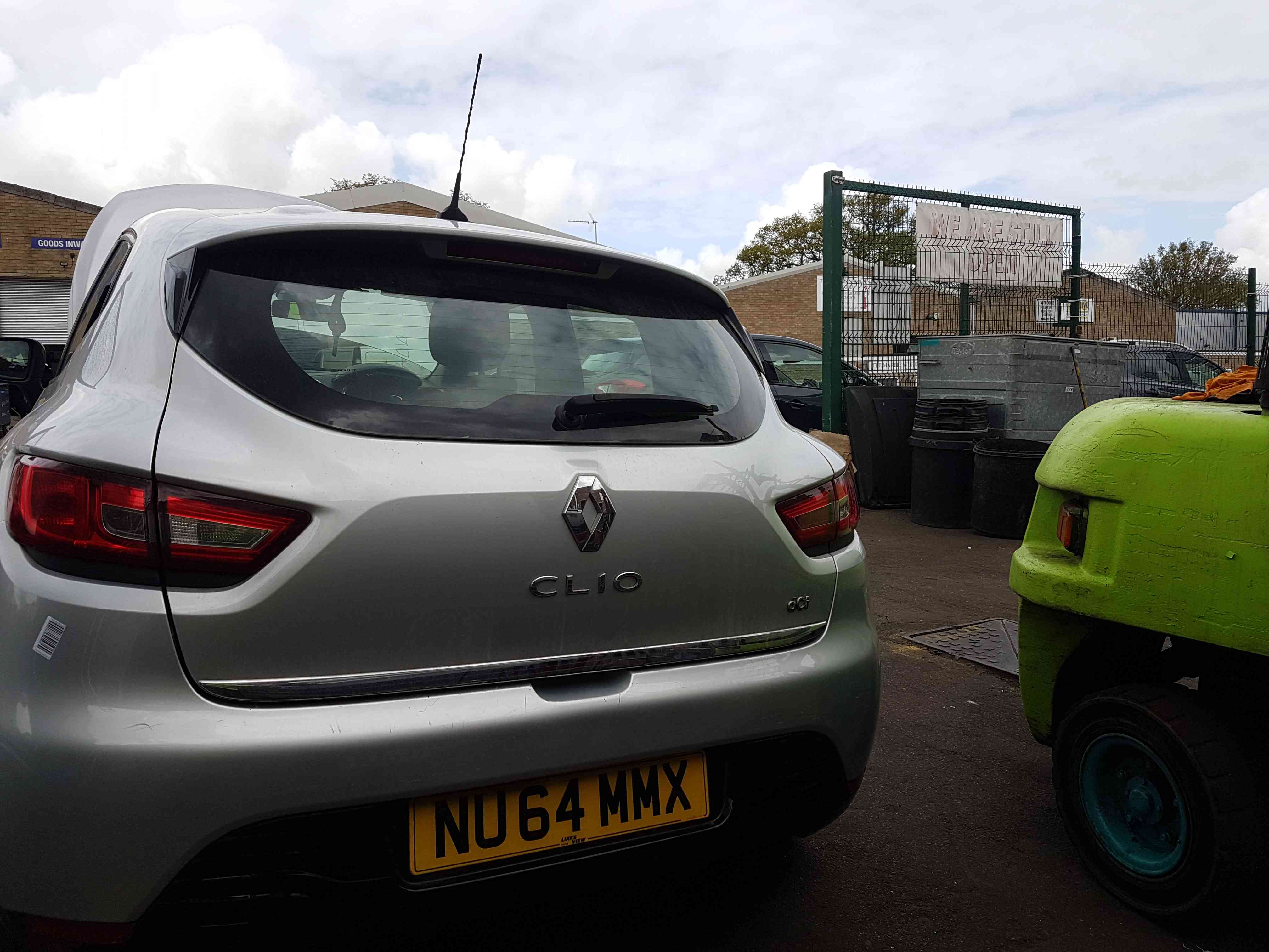 Thumb 2 Renault Clio MK4 2013-2018 Rear Tailgate Boot Silver Ted69 DCI