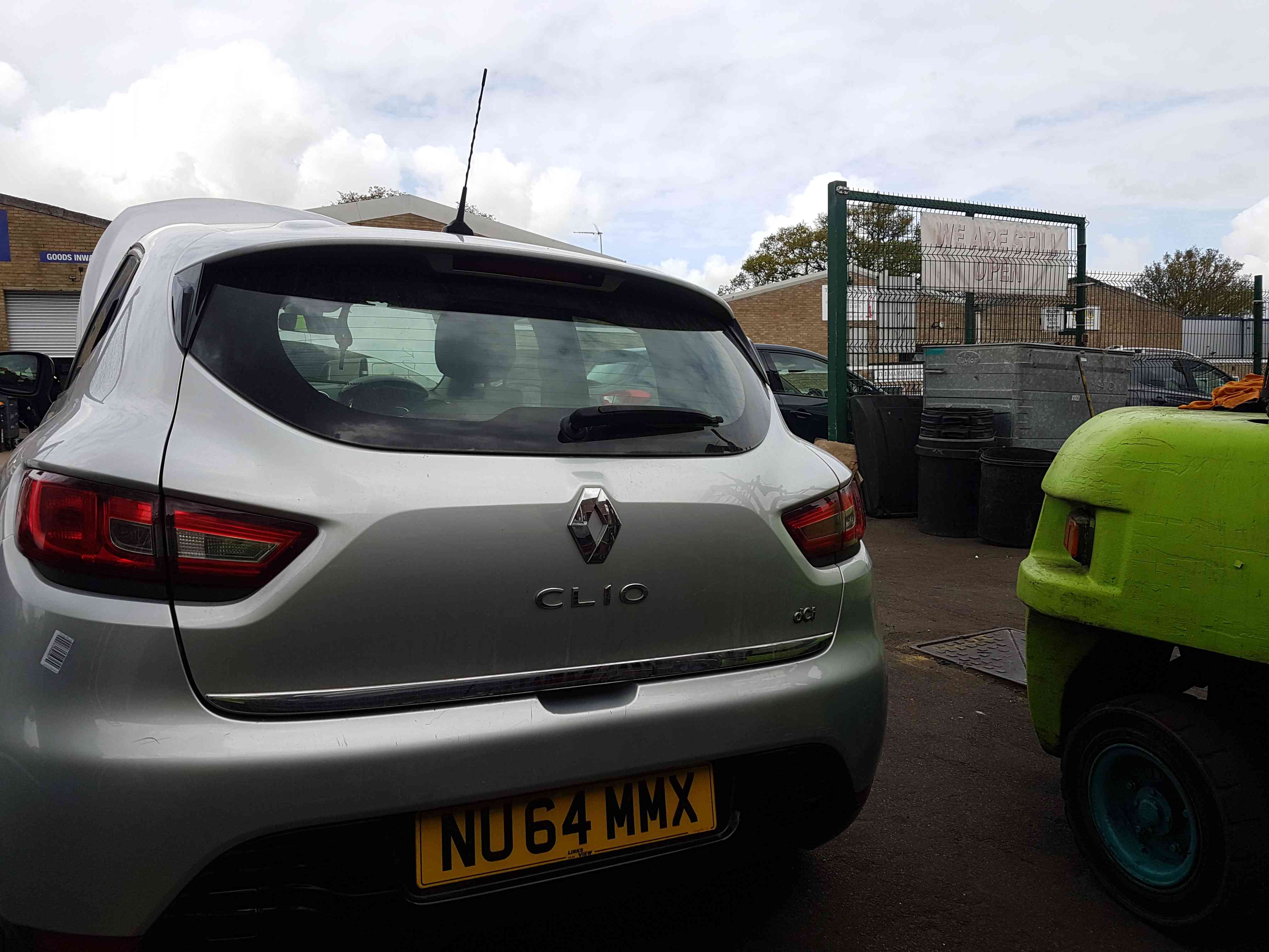 Thumb 3 Renault Clio MK4 2013-2018 Rear Tailgate Boot Silver Ted69 DCI