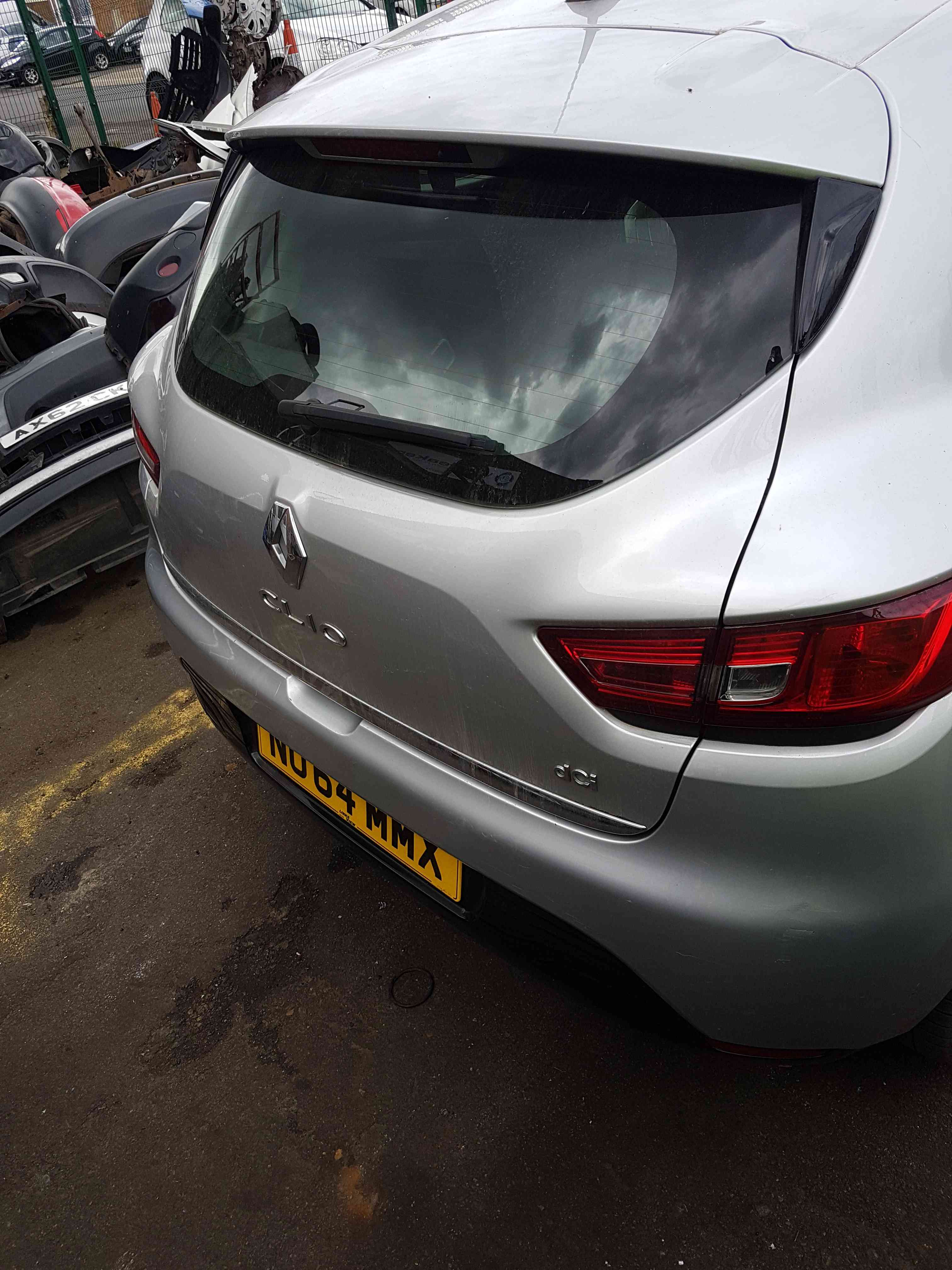 Thumb 5 Renault Clio MK4 2013-2018 Rear Tailgate Boot Silver Ted69 DCI
