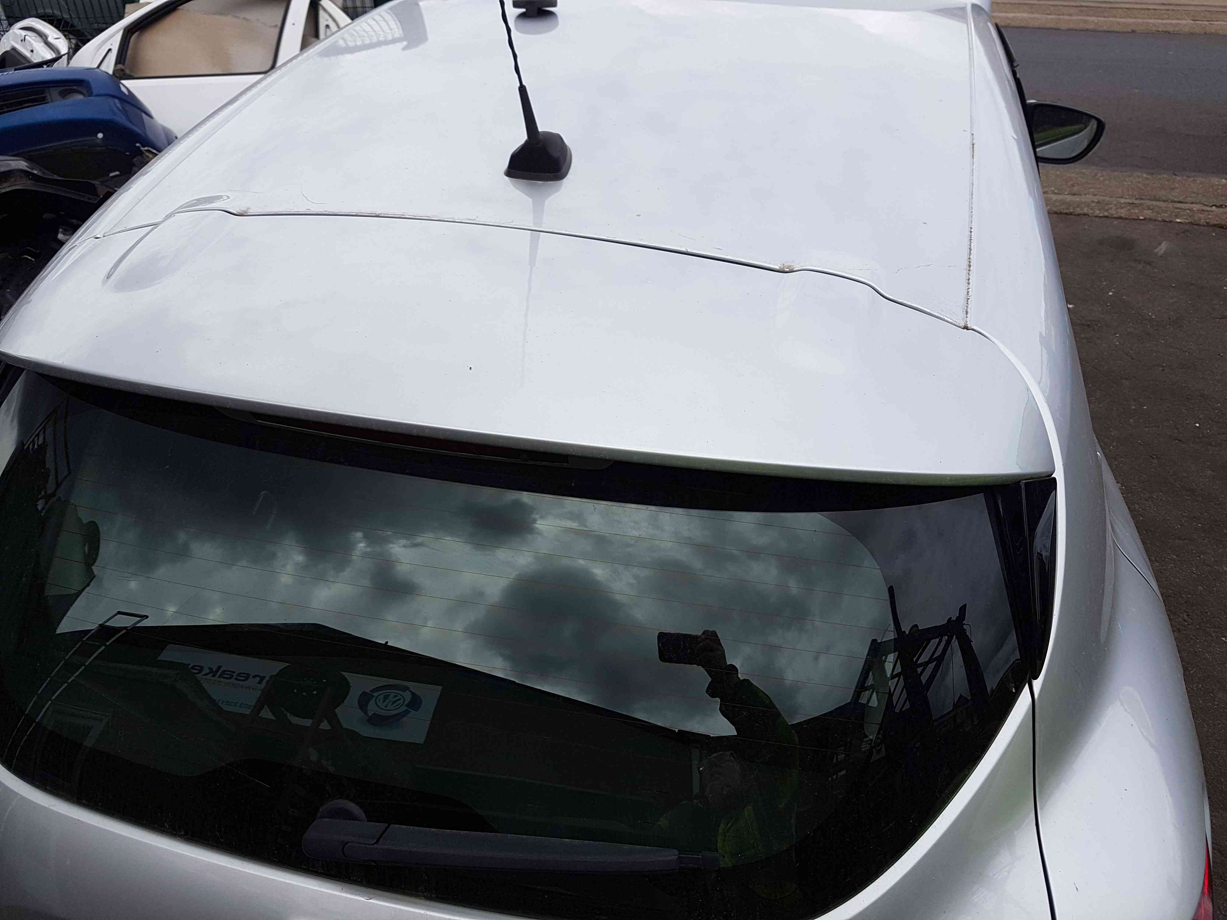 Thumb 6 Renault Clio MK4 2013-2018 Rear Tailgate Boot Silver Ted69 DCI