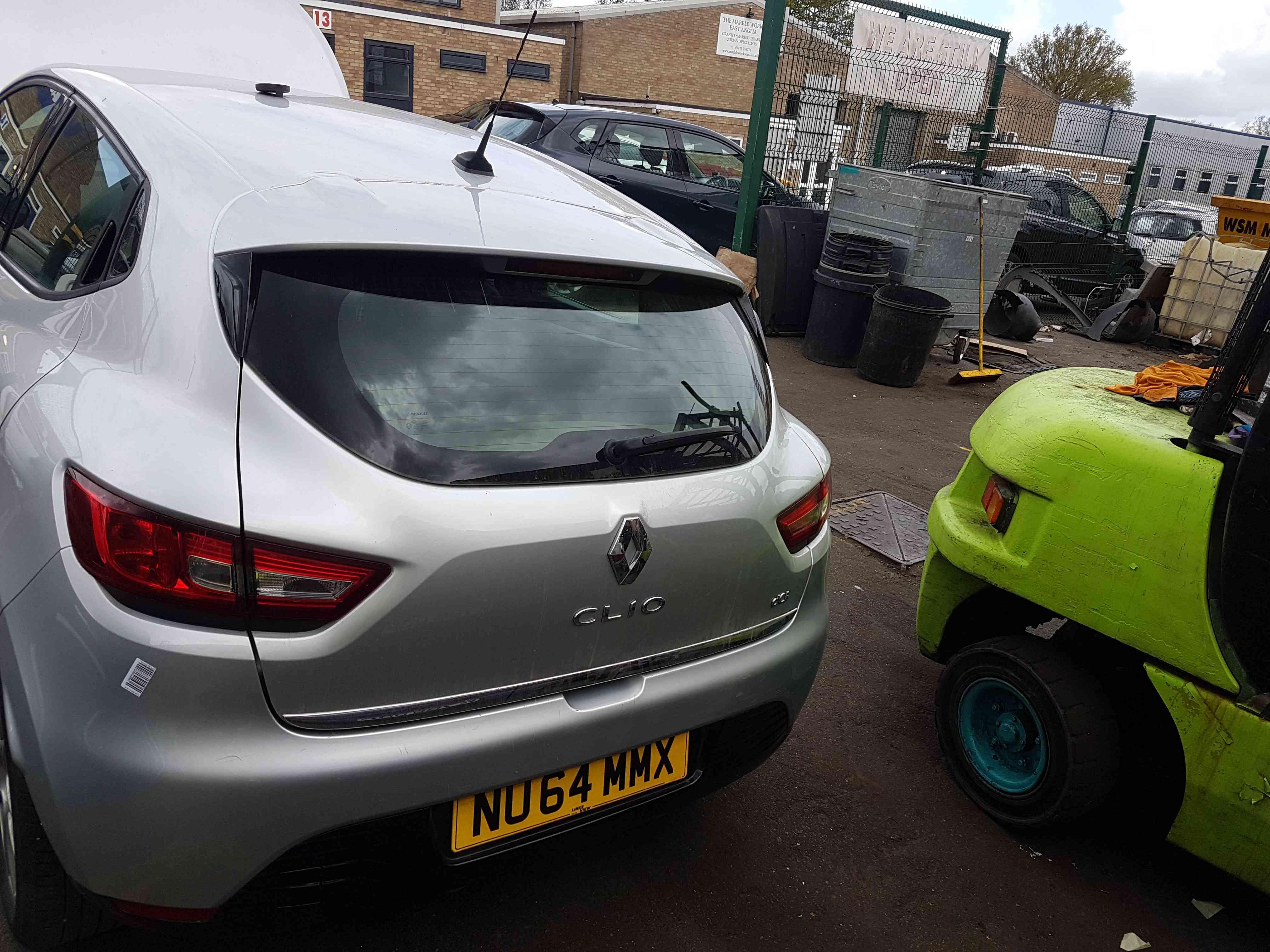 Thumb 8 Renault Clio MK4 2013-2018 Rear Tailgate Boot Silver Ted69 DCI