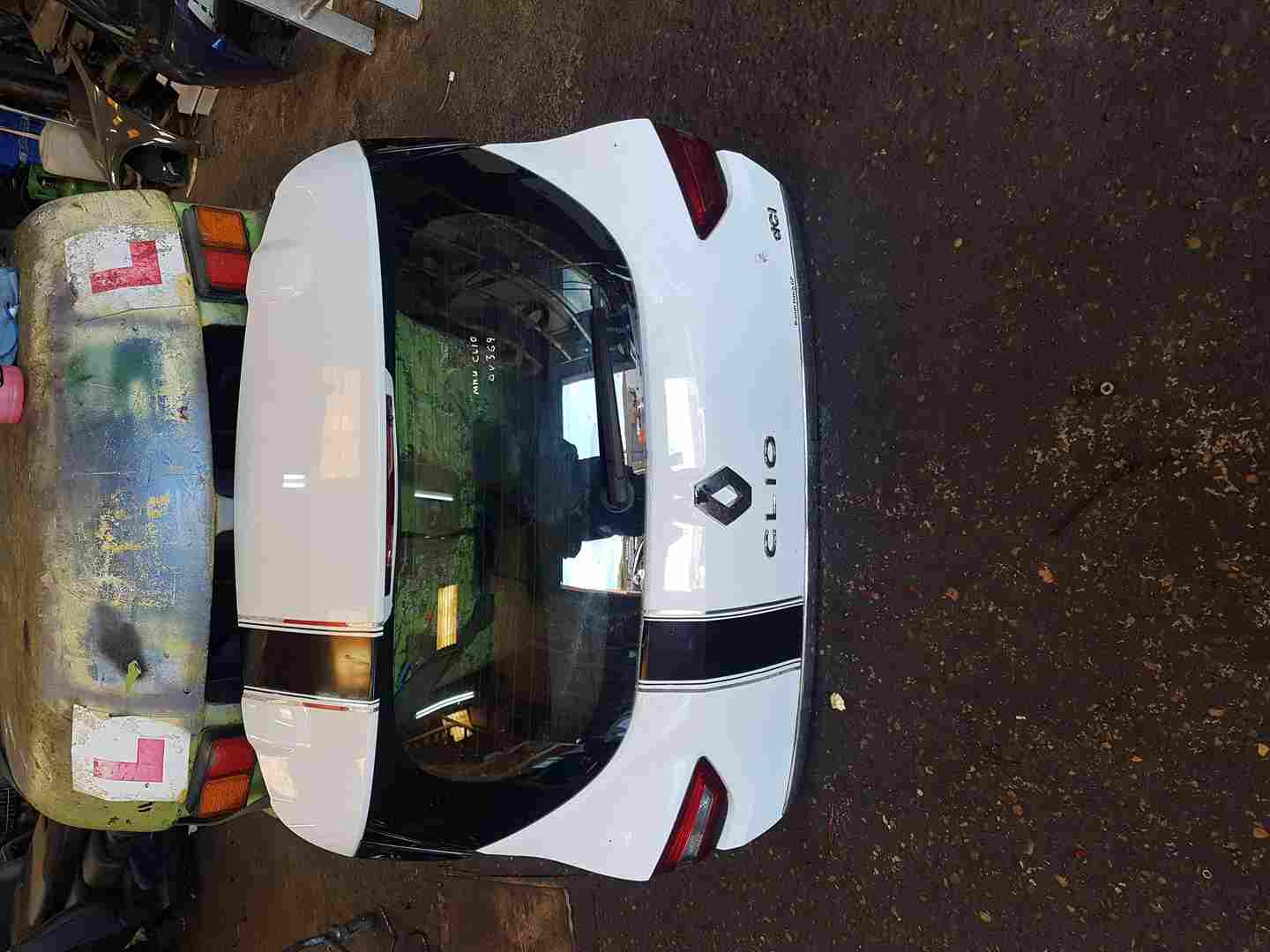 Renault Clio MK4 2013-2018 Rear Tailgate Boot White Ov369