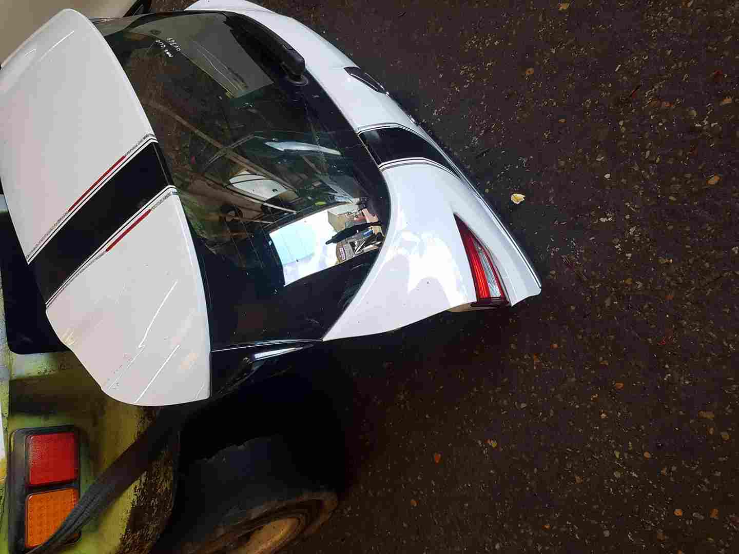 Thumb 3 Renault Clio MK4 2013-2018 Rear Tailgate Boot White Ov369