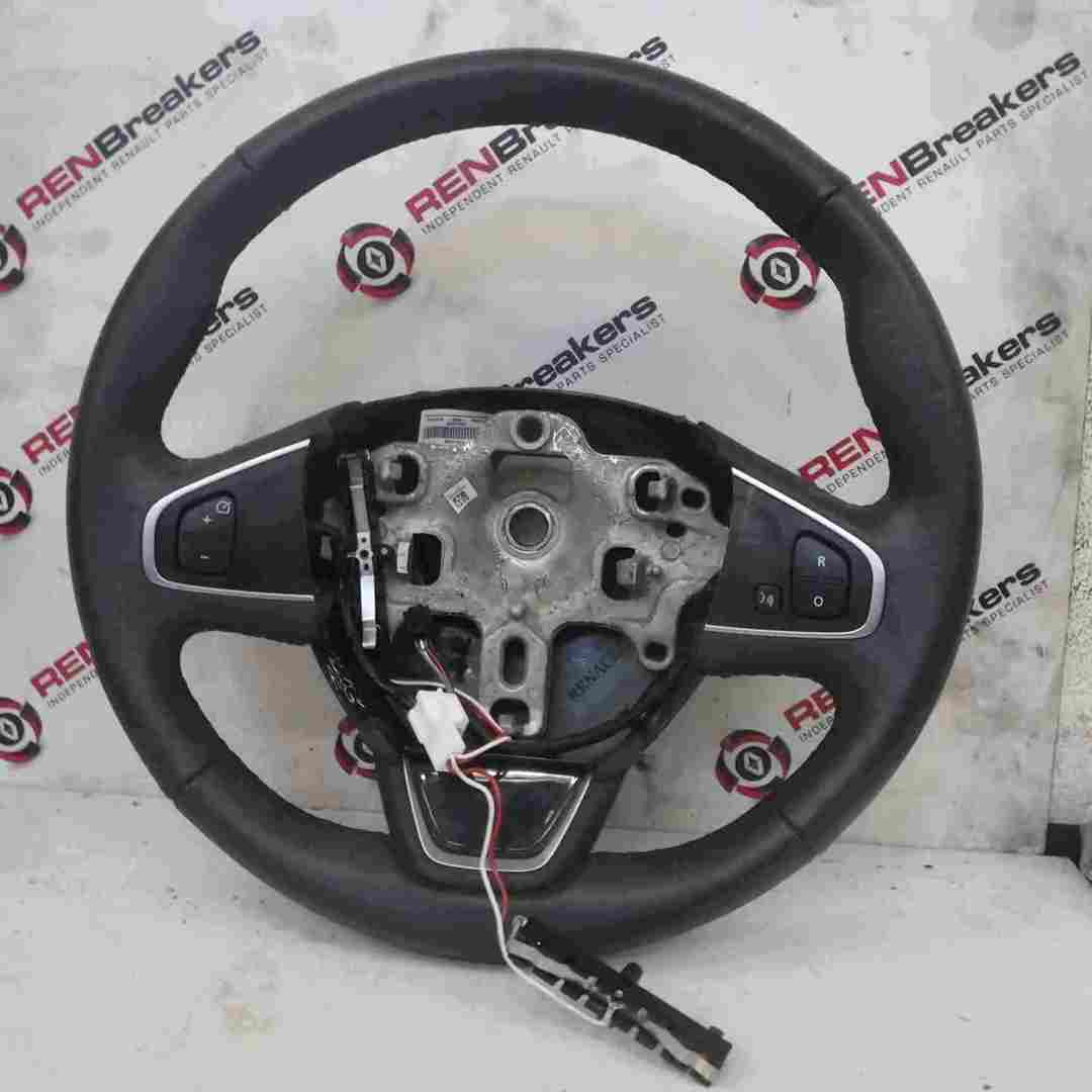 Renault Clio MK4 2013-2018 Steering Wheel Cruise Control Chrome Black Insert