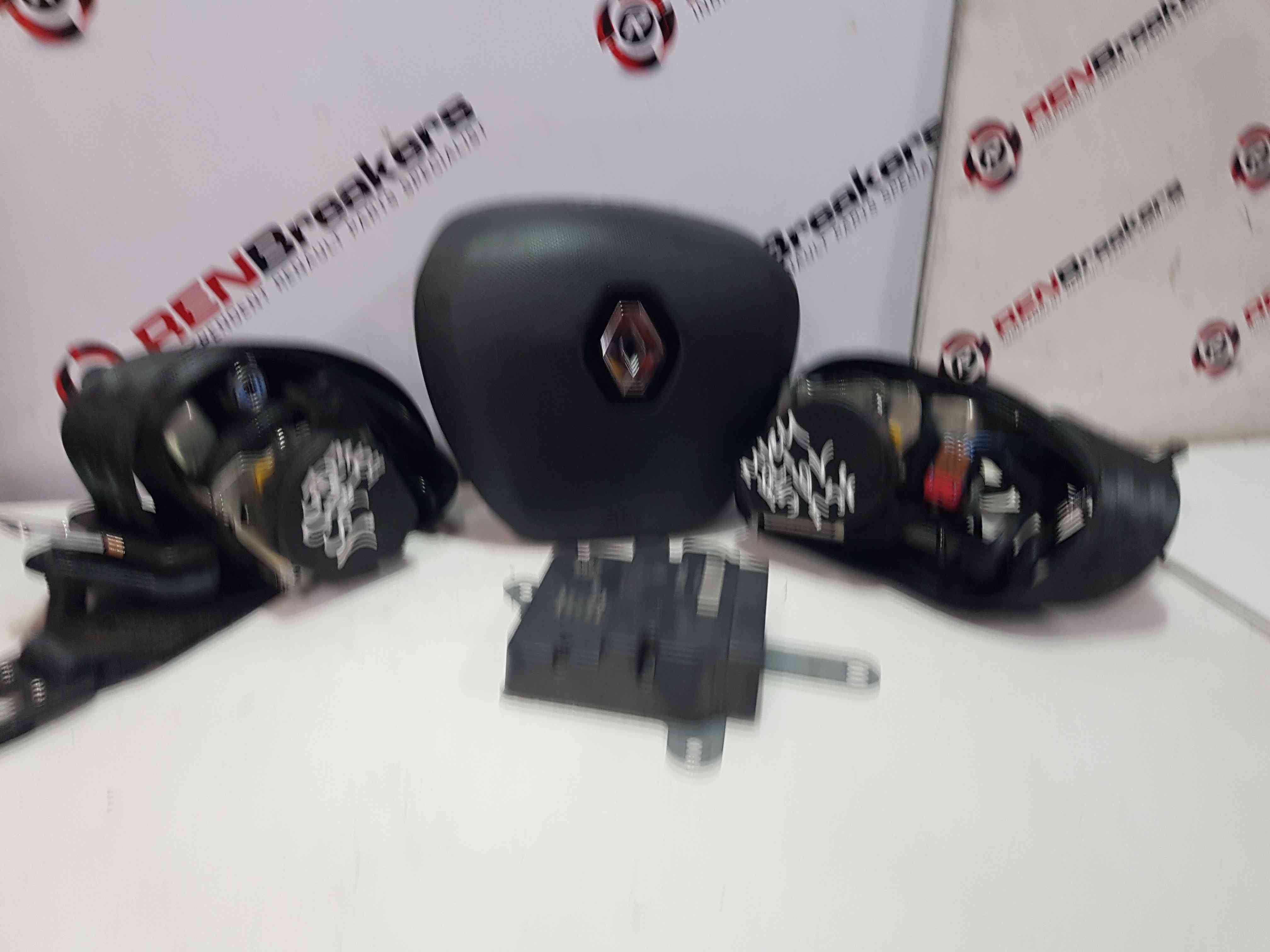 Thumb 9 Renault Clio MK4 2013-2019 Airbag KIT Steering Airbag Module Belts 985101389R