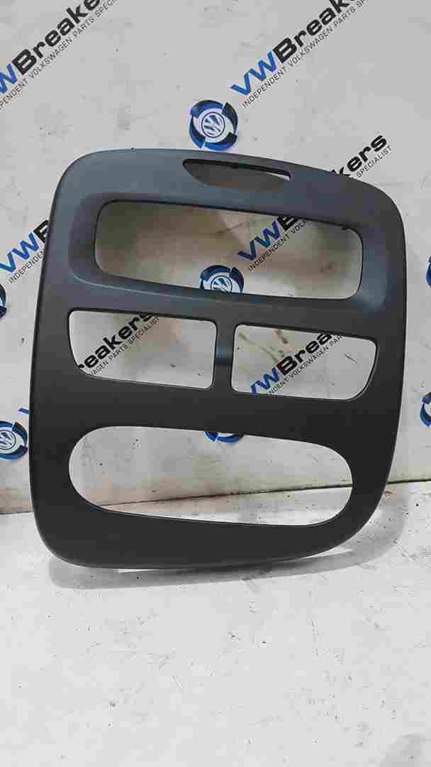 Renault Clio MK4 2013-2019 Black Centre Heater Surround Panel 682601558R