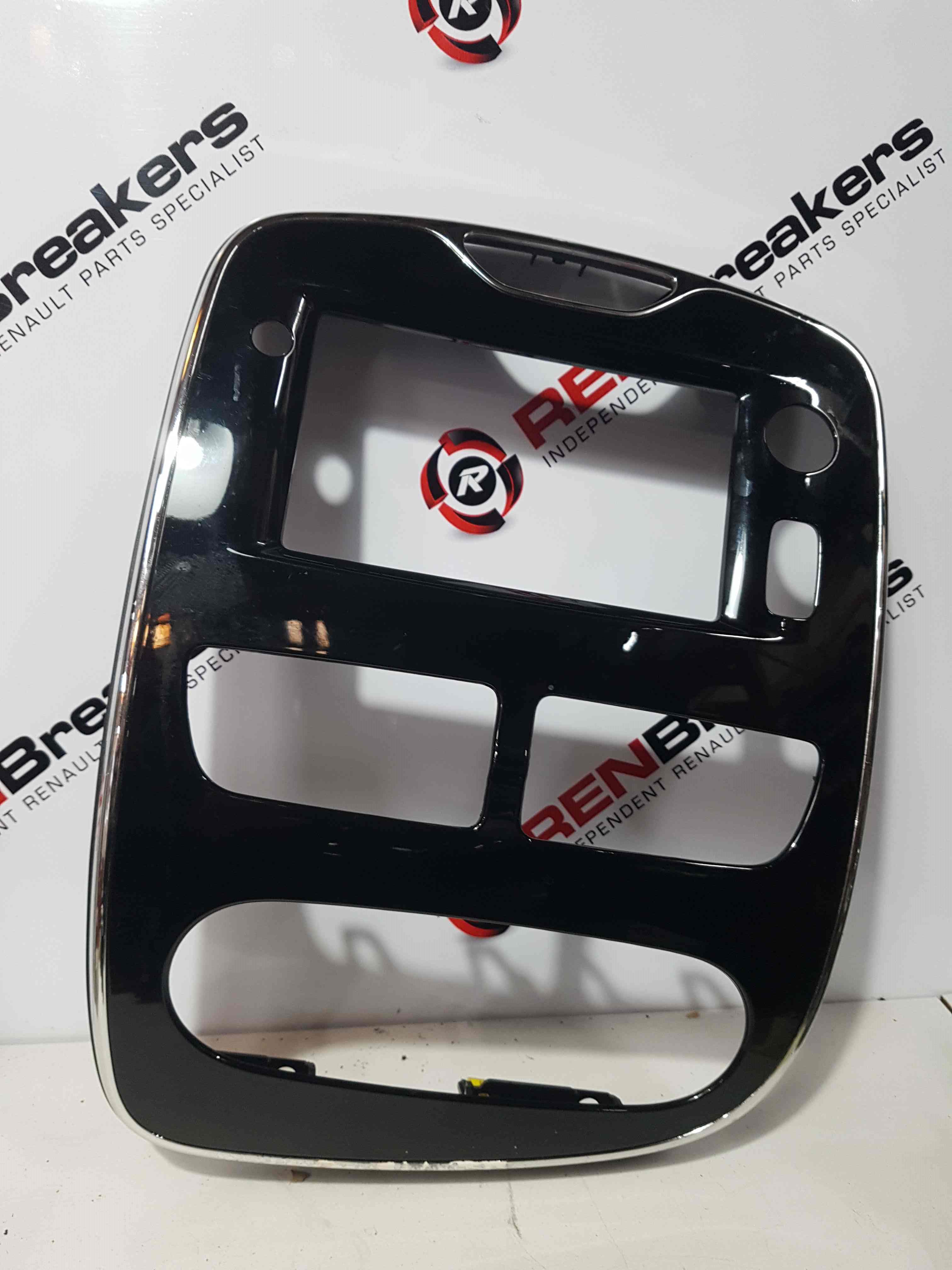 Renault Clio MK4 2013-2019 Centre Dashboard Heater Display Surround Chrome 