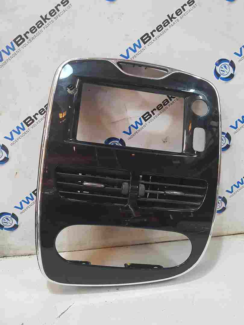 Renault Clio MK4 2013-2019 Centre Dashboard Heater Display Surround Gloss Black