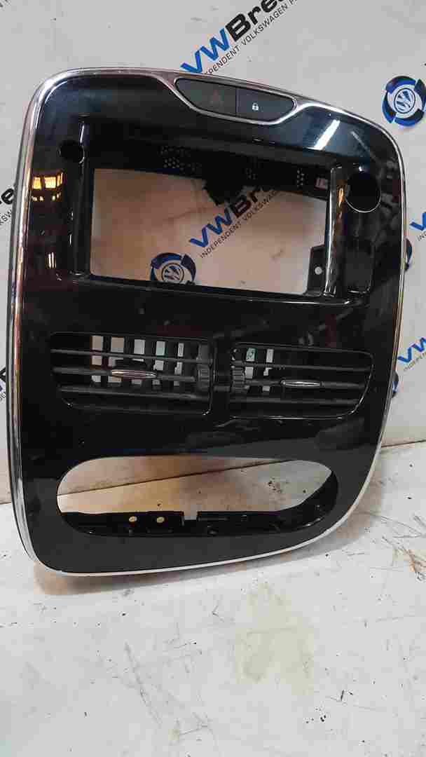 Renault Clio MK4 2013-2019 Centre Dashboard Heater Display Surround Gloss Black