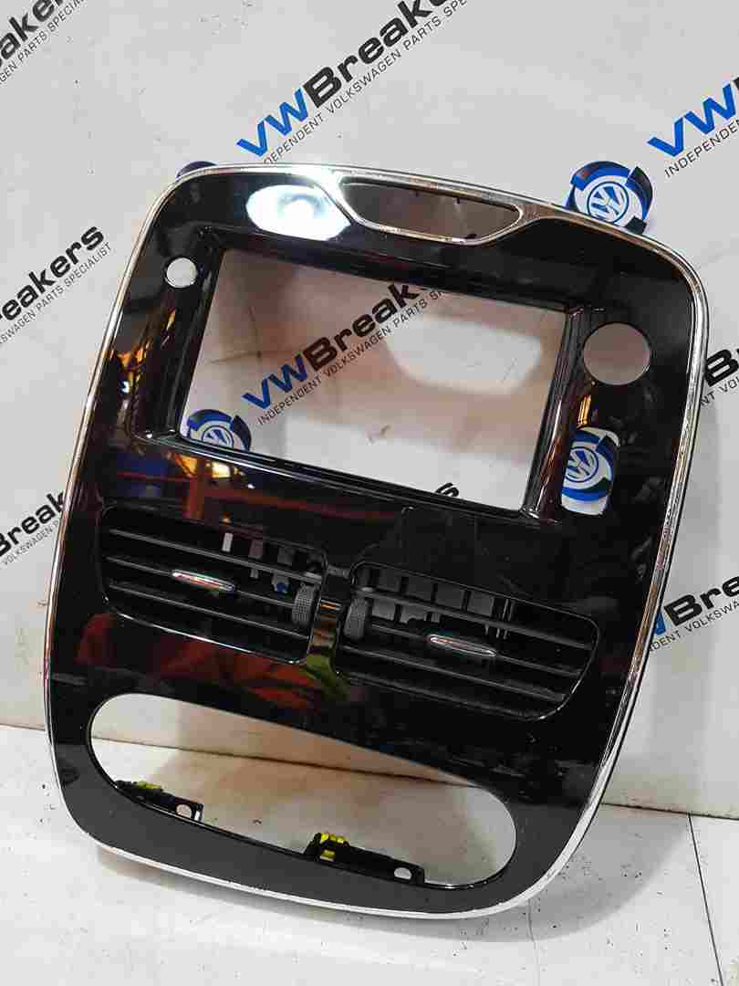 Renault Clio MK4 2013-2019 Centre Dashboard Heater Display Surround Gloss Black