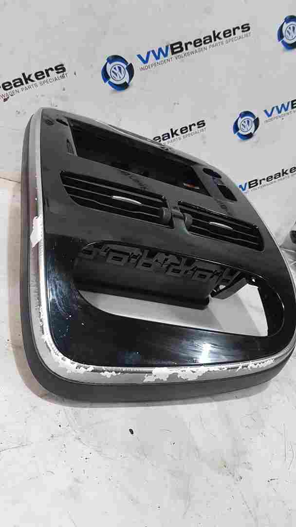 Thumb 5 Renault Clio MK4 2013-2019 Centre Heater Vents + Chrome Black Surround Trim