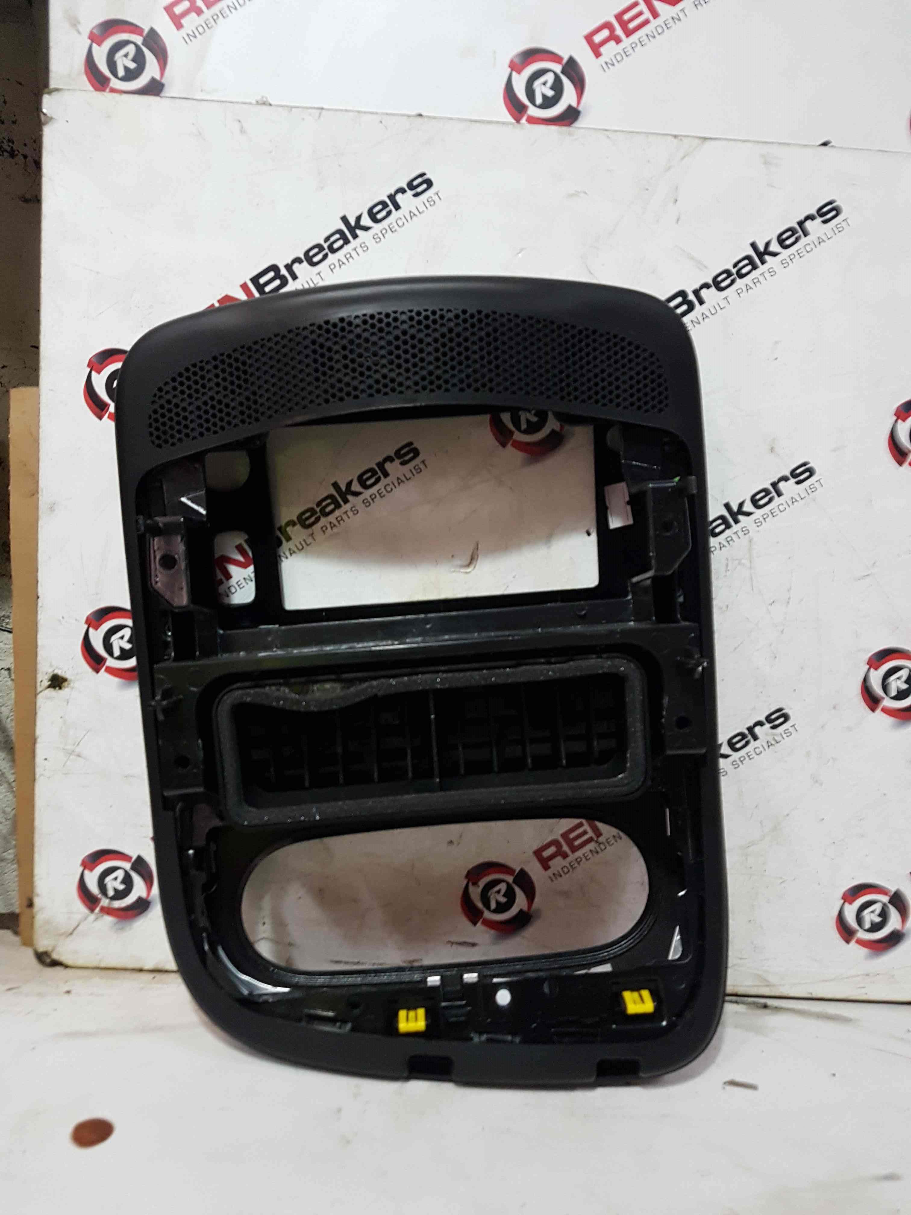Thumb 9 Renault Clio MK4 2013-2019 Centre Heater Vents + Chrome Black Surround Trim