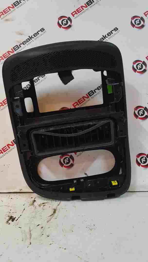 Thumb 7 Renault Clio MK4 2013-2019 Centre Heater Vents + Chrome Black Surround Trim