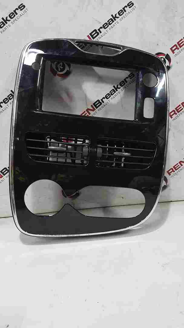 Renault Clio MK4 2013-2019 Dashboard Centre Heater Controls Surround Gloss Black