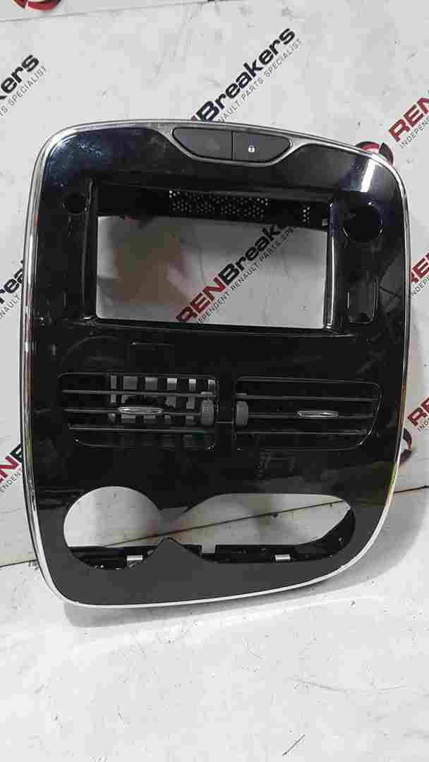 Renault Clio MK4 2013-2019 Dashboard Centre Heater Controls Surround Gloss Black