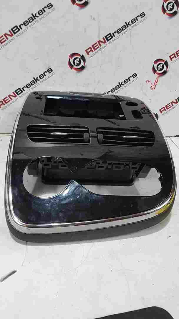 Thumb 5 Renault Clio MK4 2013-2019 Dashboard Centre Heater Controls Surround Gloss Black