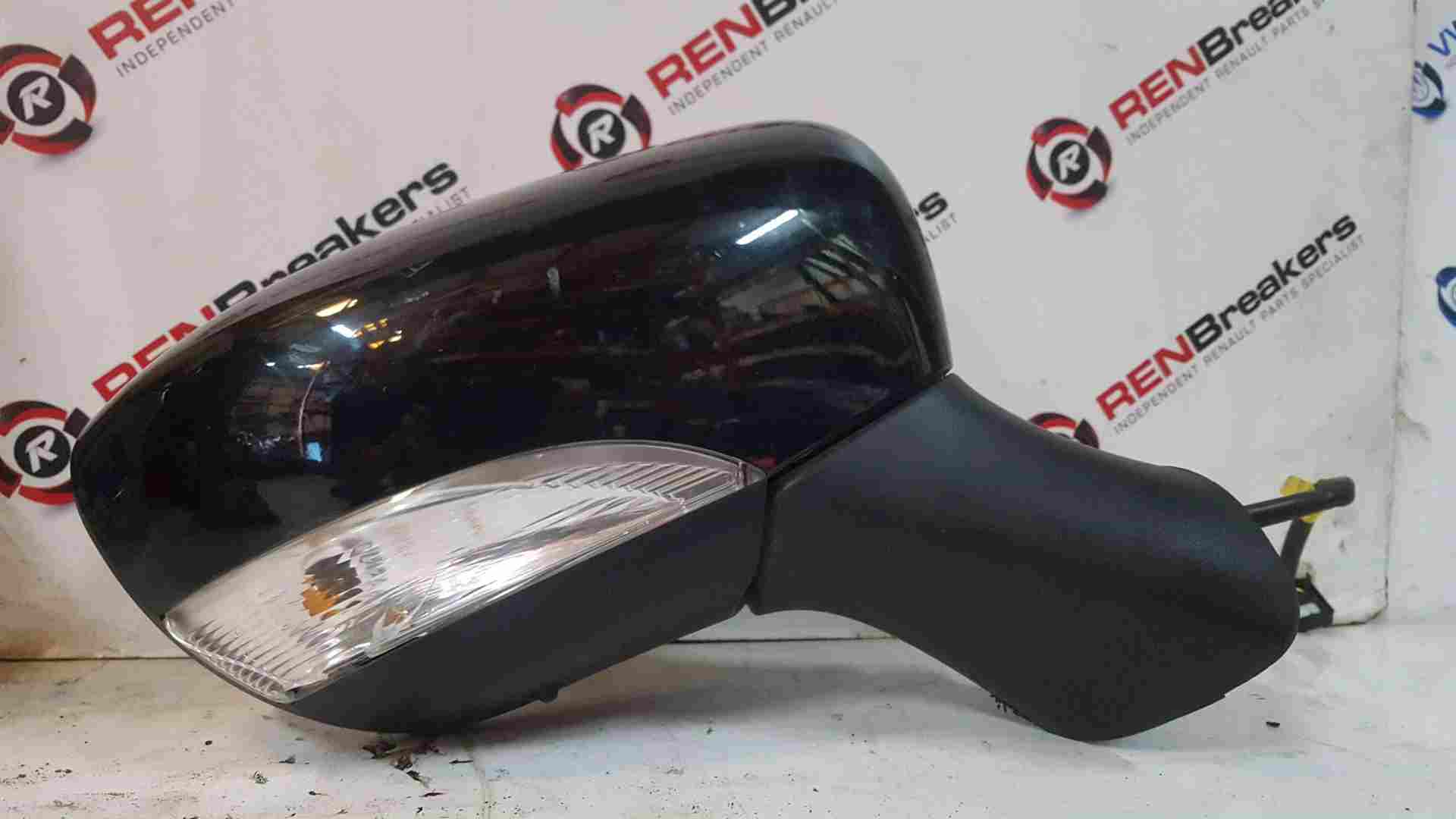 Thumb 6 Renault Clio MK4 2013-2019 Drivers Os Osf Wing Mirror Black Tegne