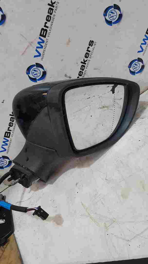 Thumb 4 Renault Clio MK4 2013-2019 Drivers Os Wing Mirror Black 