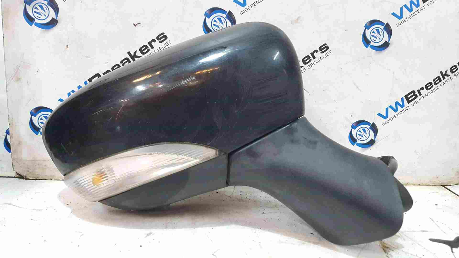 Renault Clio MK4 2013-2019 Drivers Os Wing Mirror Black 