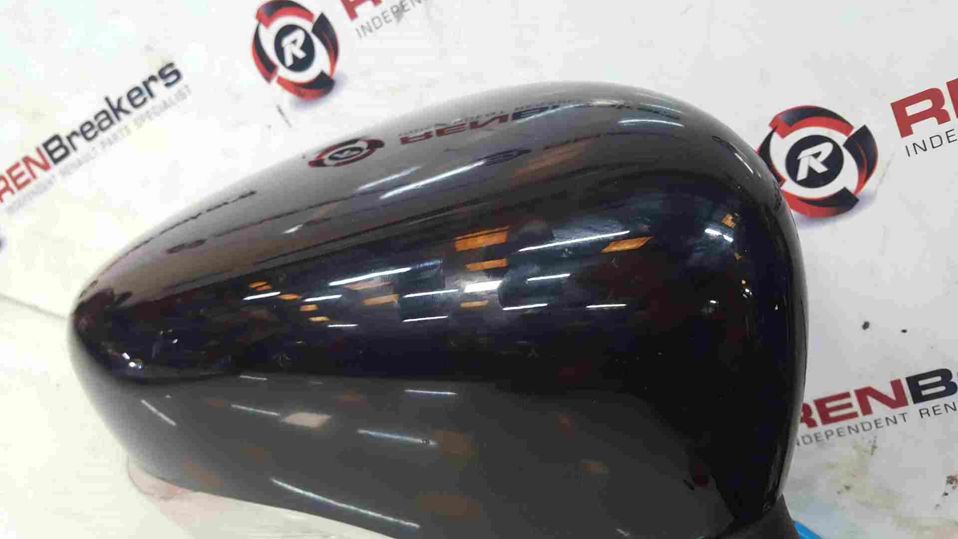 Thumb 2 Renault Clio MK4 2013-2019 Drivers Os Wing Mirror Black Tegne 963016273R