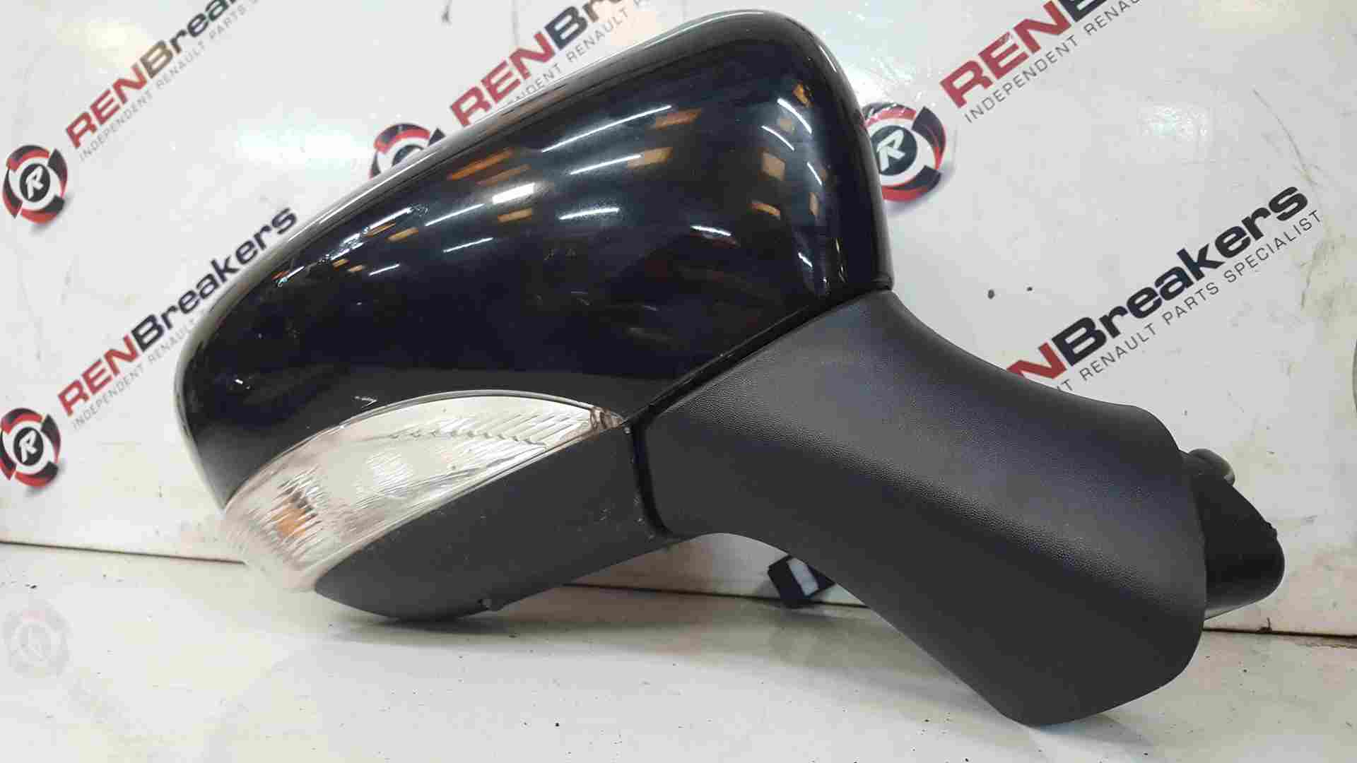 Thumb 11 Renault Clio MK4 2013-2019 Drivers Os Wing Mirror Black Tegne 963016273R