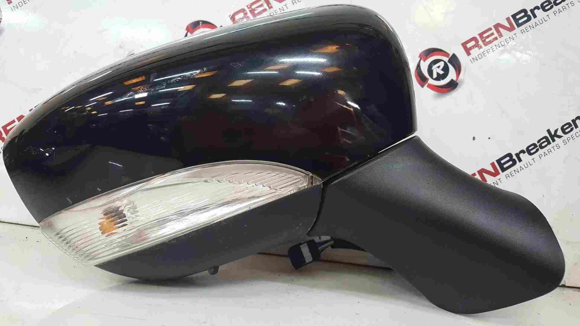Thumb 6 Renault Clio MK4 2013-2019 Drivers Os Wing Mirror Black Tegne 963016273R