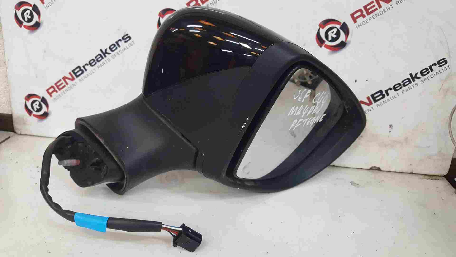 Thumb 7 Renault Clio MK4 2013-2019 Drivers Os Wing Mirror Black Tegne 963016273R
