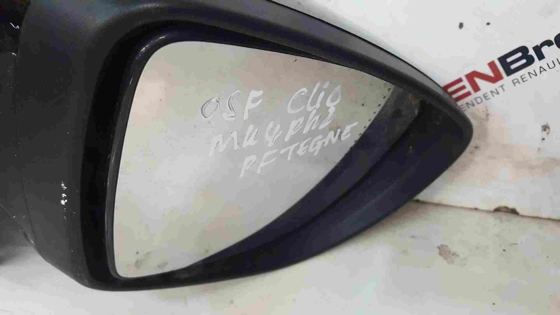 Thumb 8 Renault Clio MK4 2013-2019 Drivers Os Wing Mirror Black Tegne 963016273R