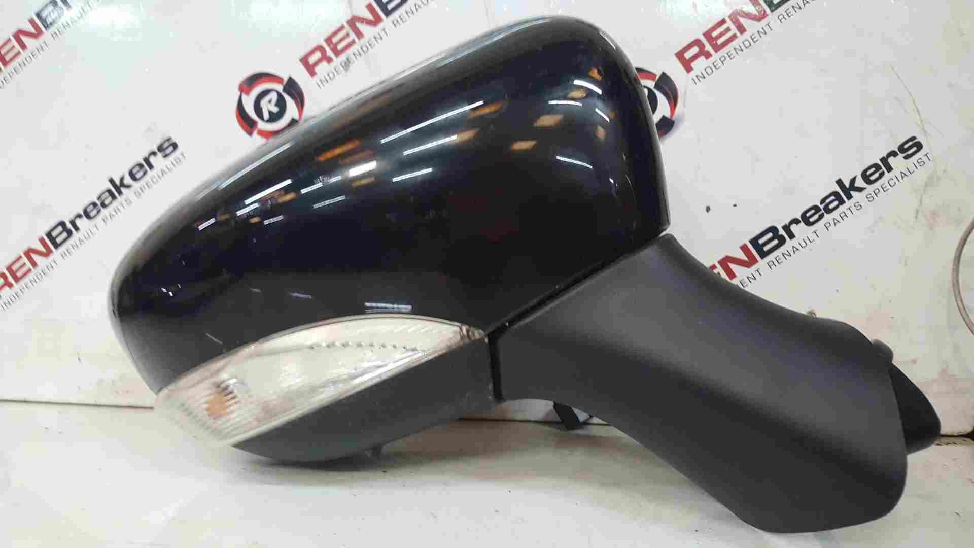 Thumb 9 Renault Clio MK4 2013-2019 Drivers Os Wing Mirror Black Tegne 963016273R