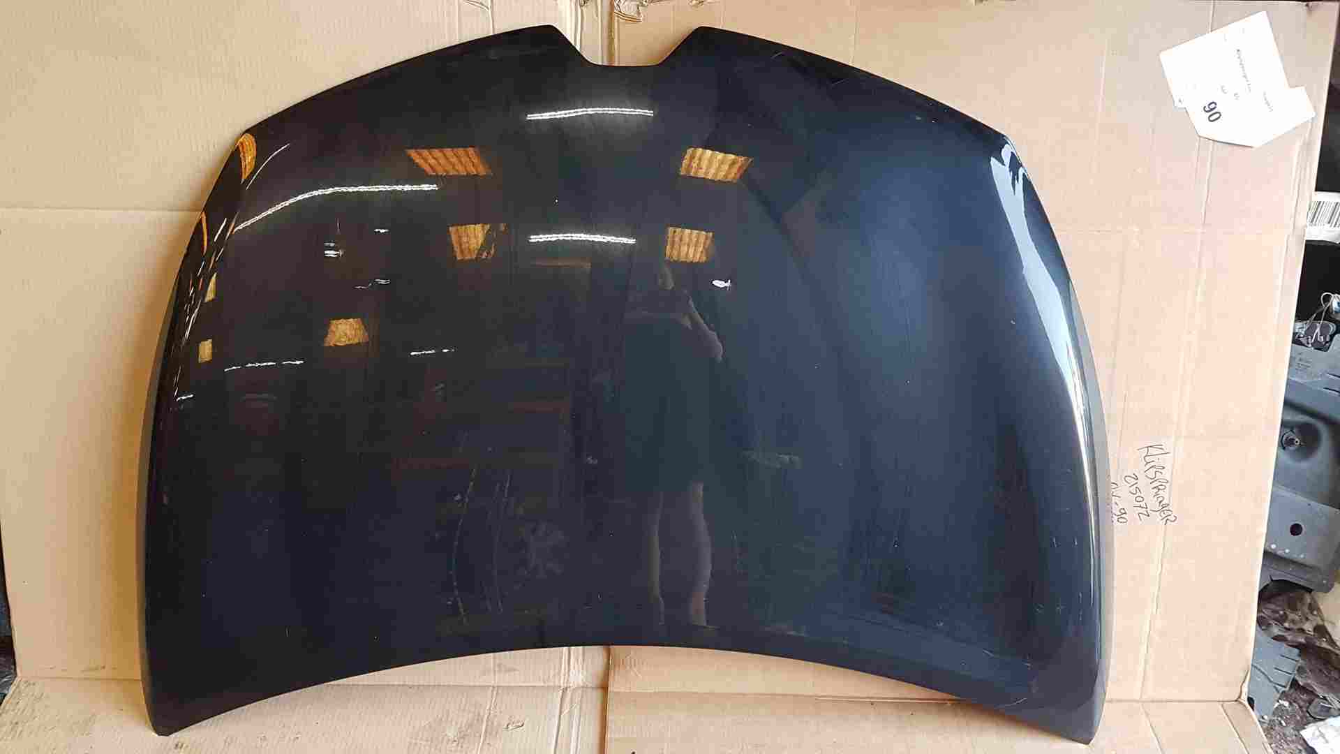 Thumb 4 Renault Clio MK4 2013-2019 Front Bonnet Black Tegne