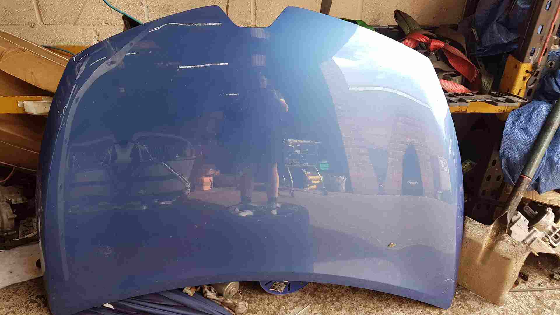 Renault Clio MK4 2013-2019 Front Bonnet Blue Ternt