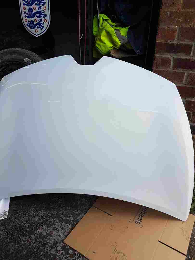 Thumb 5 Renault Clio MK4 2013-2019 Front Bonnet Ov369 White 