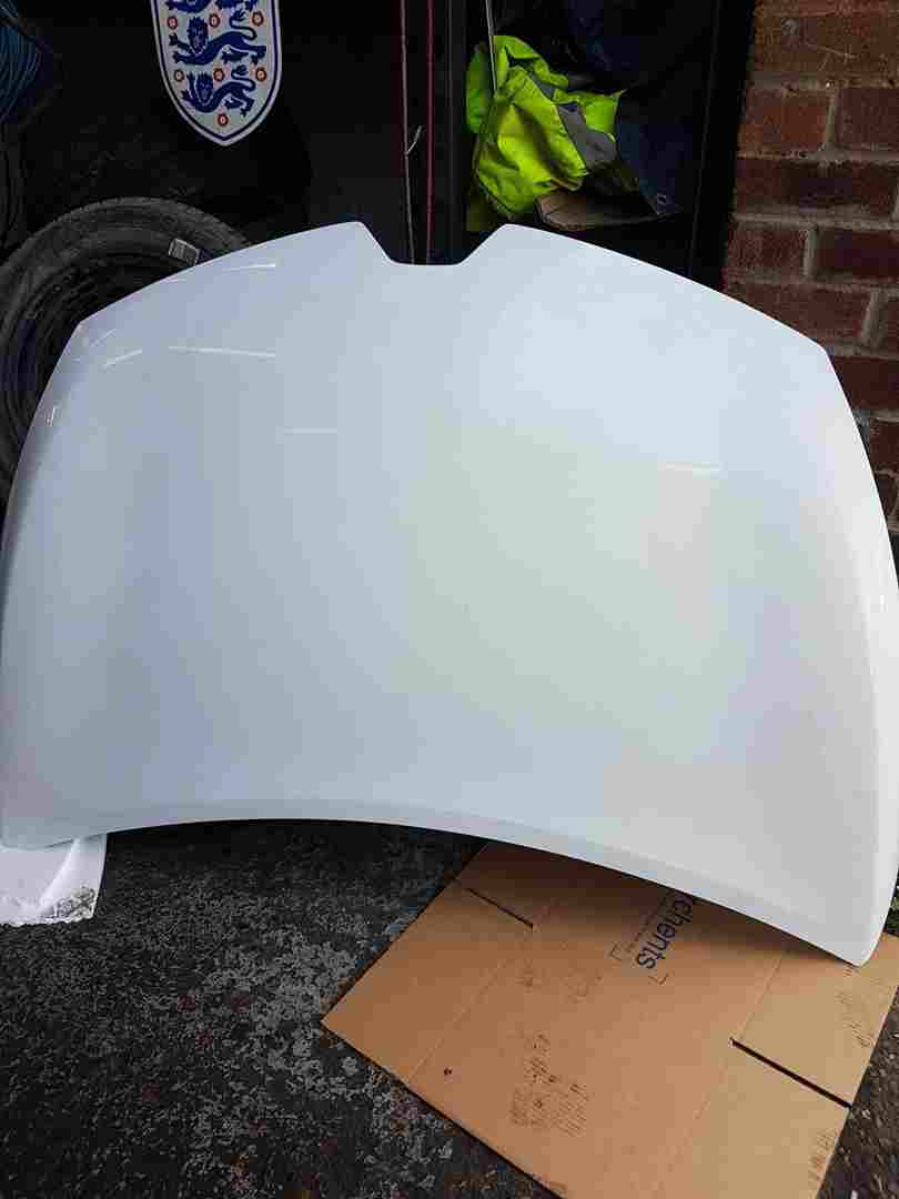 Thumb 6 Renault Clio MK4 2013-2019 Front Bonnet Ov369 White 
