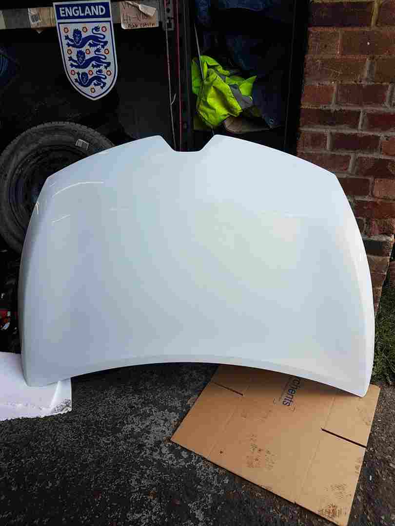 Thumb 8 Renault Clio MK4 2013-2019 Front Bonnet Ov369 White 